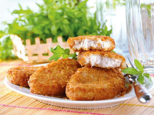 Filety panierowane z czosnkiem